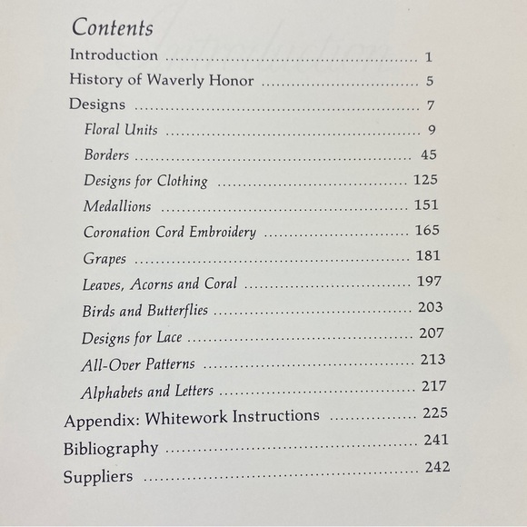 Wavery Honor A Workbook of Embroidery Design Book Softcover 1858 Sketch Patterns - Picture 4 of 11